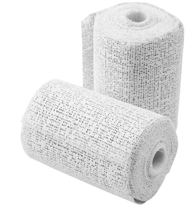 Pata Plaster of Paris Bandages Prime POP - 12 cm x 2.4m (Pack of 12 - White) - Image 2